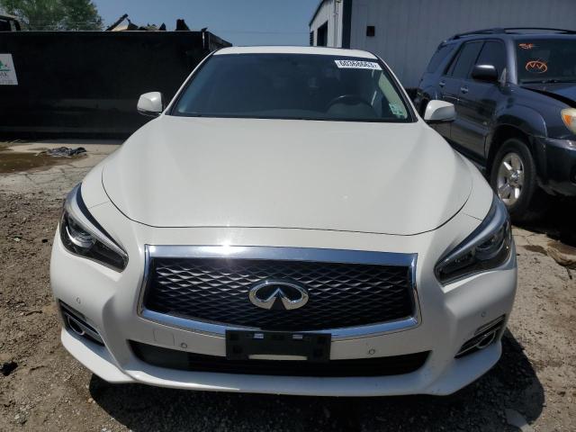 JN1CV7AR5HM680988 - 2017 INFINITI Q50 BASE WHITE photo 5