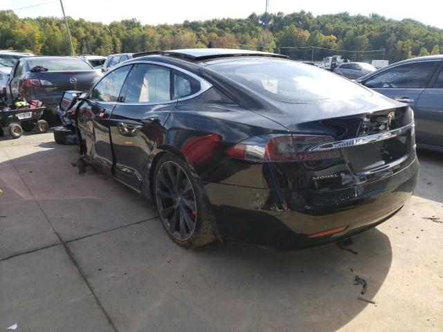 5YJSA1E41JF291439 - 2018 TESLA MODEL S BLACK photo 3