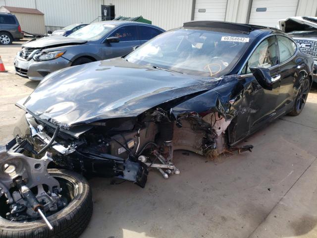 5YJSA1E41JF291439 - 2018 TESLA MODEL S BLACK photo 9