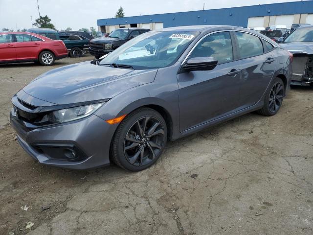 19XFC2F82KE025096 - 2019 HONDA CIVIC SPORT 银色 照片 1