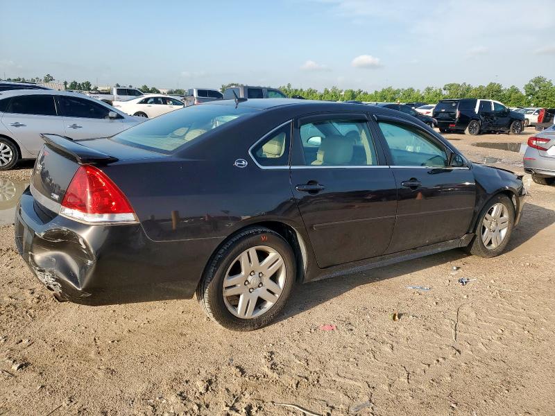 2G1WC57M091250517 - 2009 CHEVROLET IMPALA 2LT BLACK photo 3