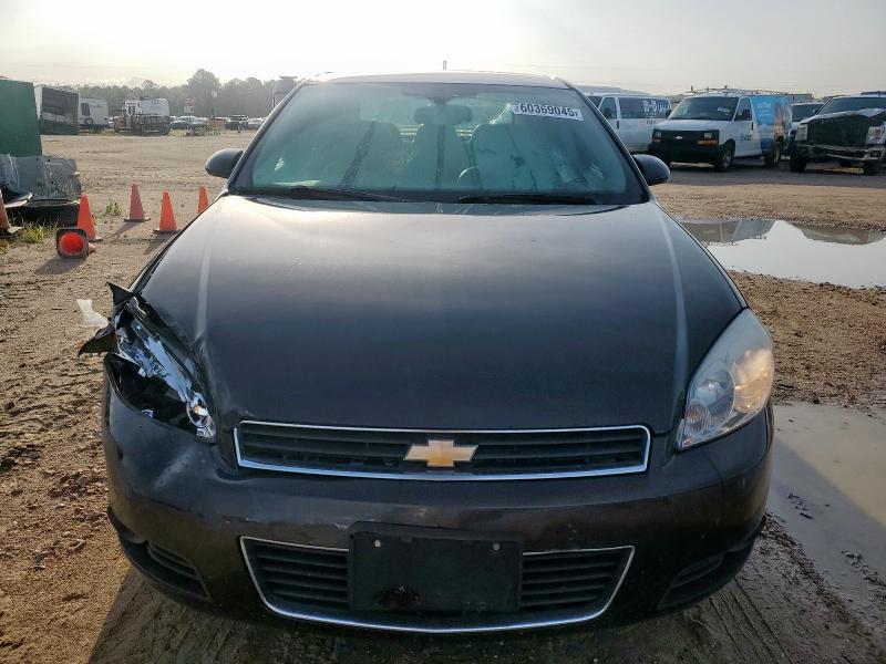 2G1WC57M091250517 - 2009 CHEVROLET IMPALA 2LT BLACK photo 5