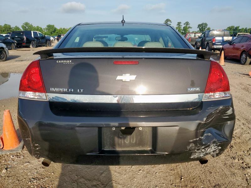 2G1WC57M091250517 - 2009 CHEVROLET IMPALA 2LT BLACK photo 6
