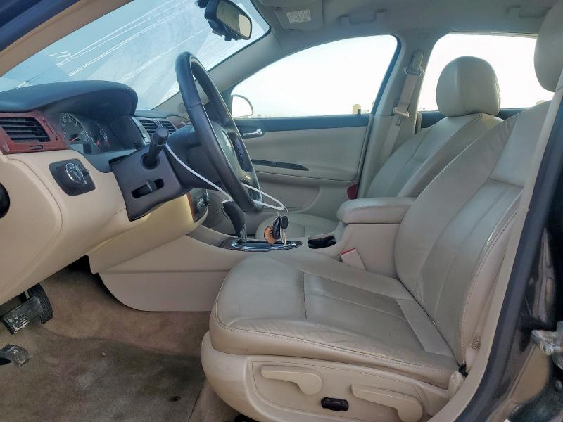 2G1WC57M091250517 - 2009 CHEVROLET IMPALA 2LT BLACK photo 7