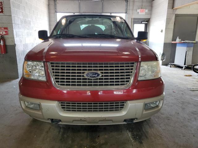 1FMFU18536LA99467 - 2006 FORD EXPEDITION EDDIE BAUER RED photo 5