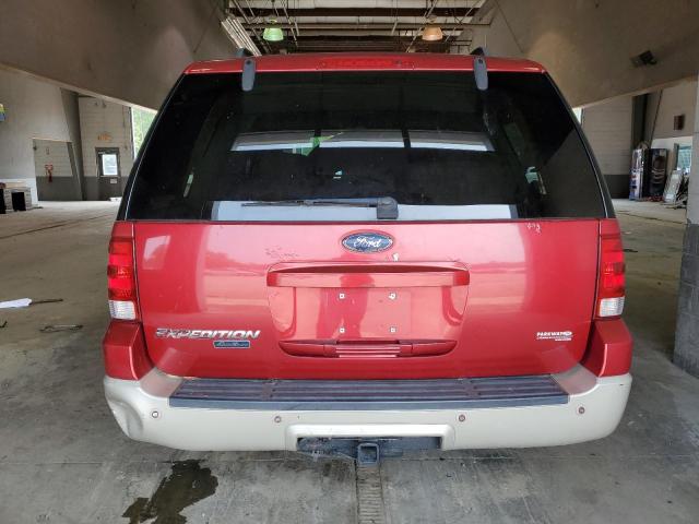 1FMFU18536LA99467 - 2006 FORD EXPEDITION EDDIE BAUER RED photo 6