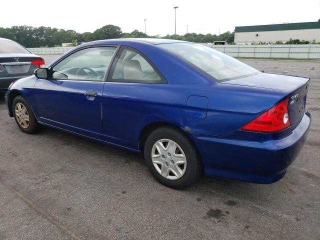 1HGEM22144L046285 - 2004 HONDA CIVIC DX VP Mavi foto 2
