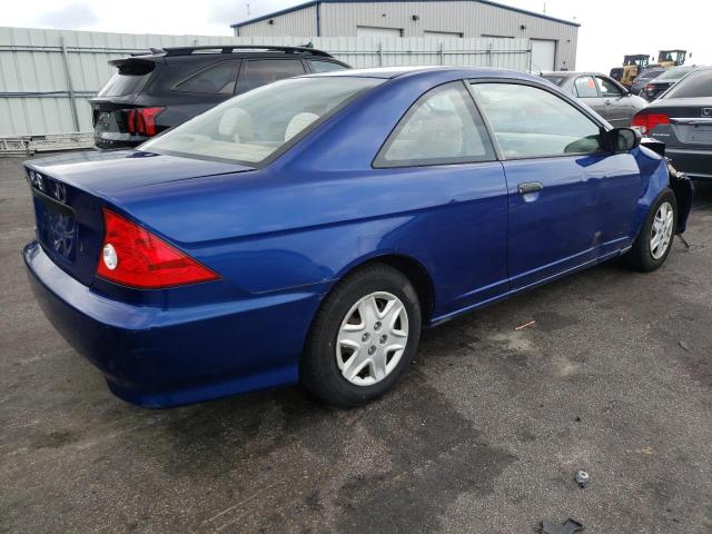 1HGEM22144L046285 - 2004 HONDA CIVIC DX VP Mavi foto 3