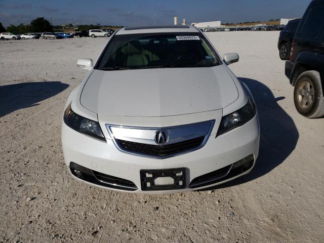 19UUA8F5XEA009260 - 2014 ACURA TL TECH WHITE photo 5