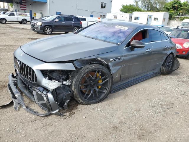 W1K7X8KBXMA038378 - 2021 MERCEDES-BENZ AMG GT 63 S SILVER photo 1