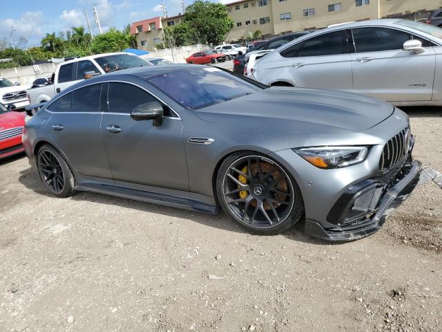 W1K7X8KBXMA038378 - 2021 MERCEDES-BENZ AMG GT 63 S SILVER photo 4