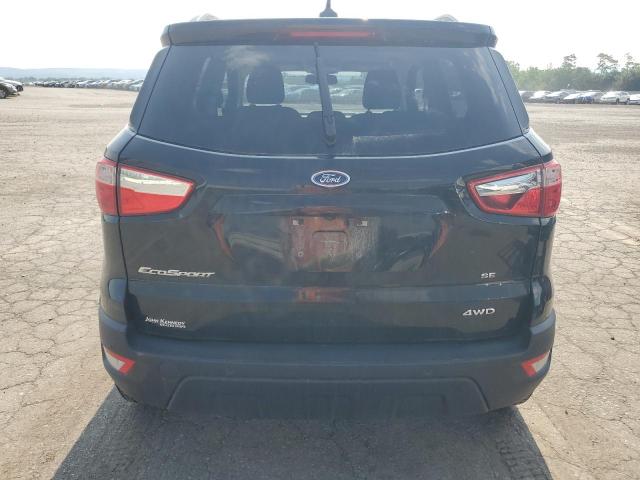 MAJ6S3GL6NC462743 - 2022 FORD ECOSPORT SE შავი ფოტო 6