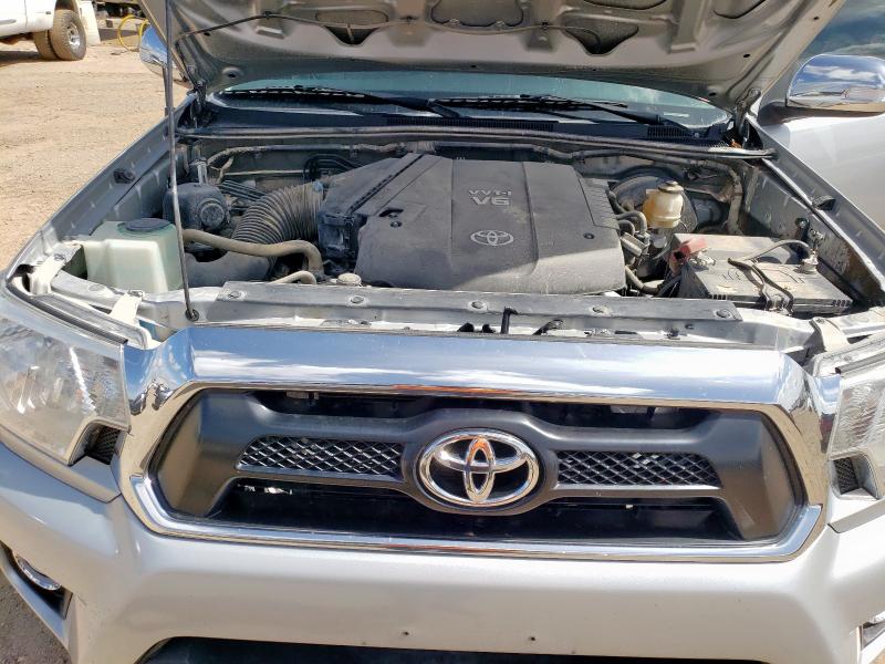 3TMJU4GN1DM155113 - 2013 TOYOTA TACOMA DOUBLE CAB PRERUNNER SILVER photo 11