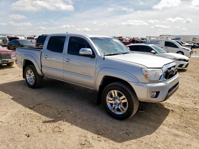 3TMJU4GN1DM155113 - 2013 TOYOTA TACOMA DOUBLE CAB PRERUNNER SILVER photo 4