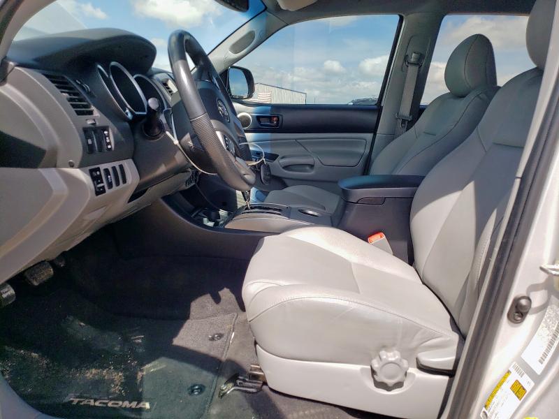 3TMJU4GN1DM155113 - 2013 TOYOTA TACOMA DOUBLE CAB PRERUNNER SILVER photo 7