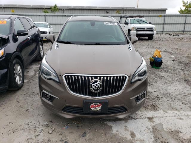 LRBFXBSA9HD041348 - 2017 BUICK ENVISION ESSENCE BROWN photo 5