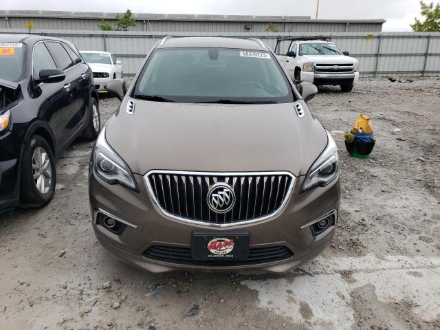LRBFXBSA9HD041348 - 2017 BUICK ENVISION ESSENCE Շագանակագույն լուսանկար 5