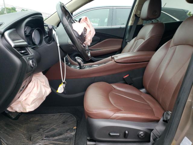 LRBFXBSA9HD041348 - 2017 BUICK ENVISION ESSENCE Շագանակագույն լուսանկար 7