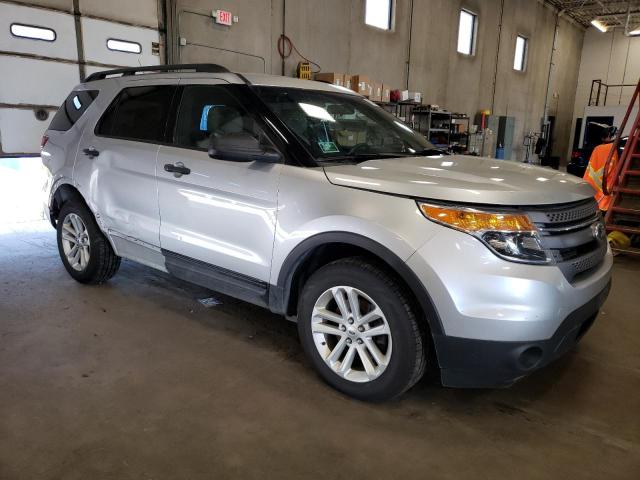 1FM5K8B85FGA64970 - 2015 FORD EXPLORER SILVER photo 4