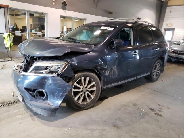 5N1AR2MM2GC665859 - 2016 NISSAN PATHFINDER S BLUE photo 1