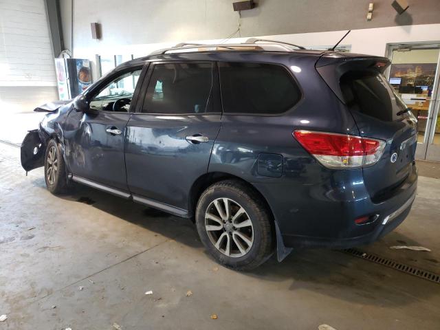 5N1AR2MM2GC665859 - 2016 NISSAN PATHFINDER S BLUE photo 2