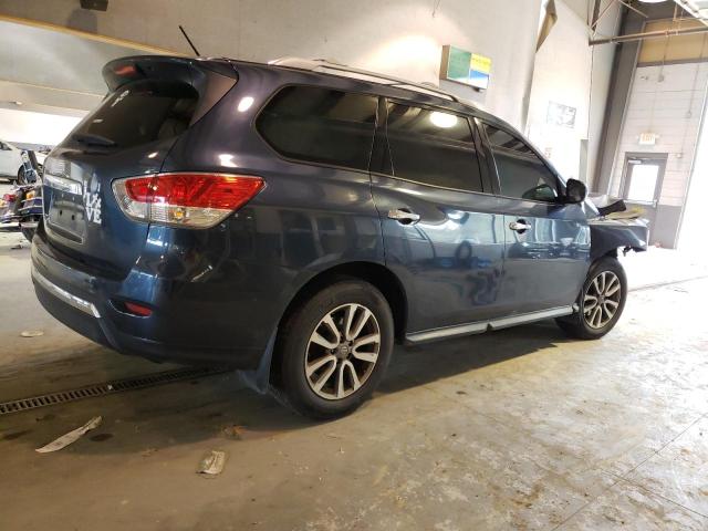 5N1AR2MM2GC665859 - 2016 NISSAN PATHFINDER S BLUE photo 3