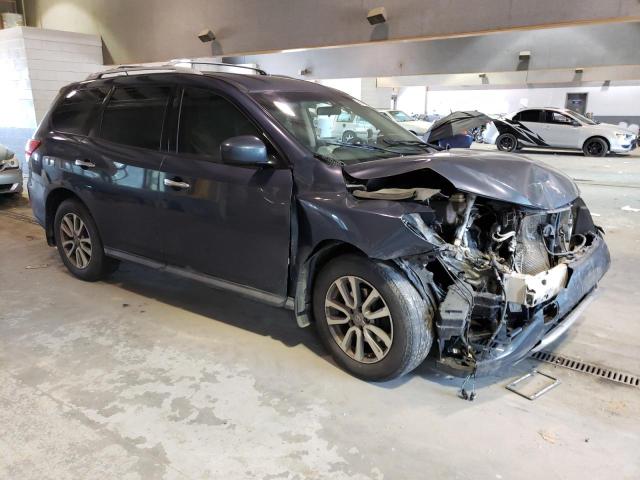 5N1AR2MM2GC665859 - 2016 NISSAN PATHFINDER S BLUE photo 4