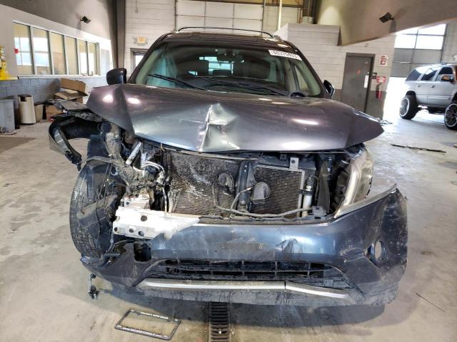 5N1AR2MM2GC665859 - 2016 NISSAN PATHFINDER S BLUE photo 5