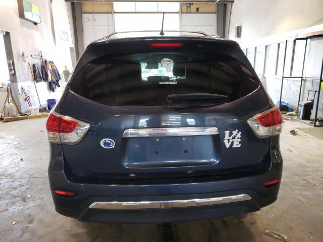 5N1AR2MM2GC665859 - 2016 NISSAN PATHFINDER S BLUE photo 6