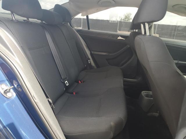 3VW2K7AJ6DM204319 - 2013 VOLKSWAGEN JETTA BASE BLUE photo 10