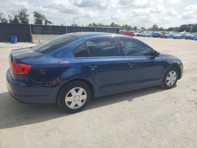 3VW2K7AJ6DM204319 - 2013 VOLKSWAGEN JETTA BASE BLUE photo 3