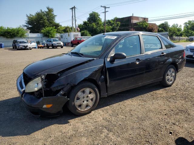 1FAHP34N67W351966 - 2007 FORD FOCUS ZX4 BLACK photo 1