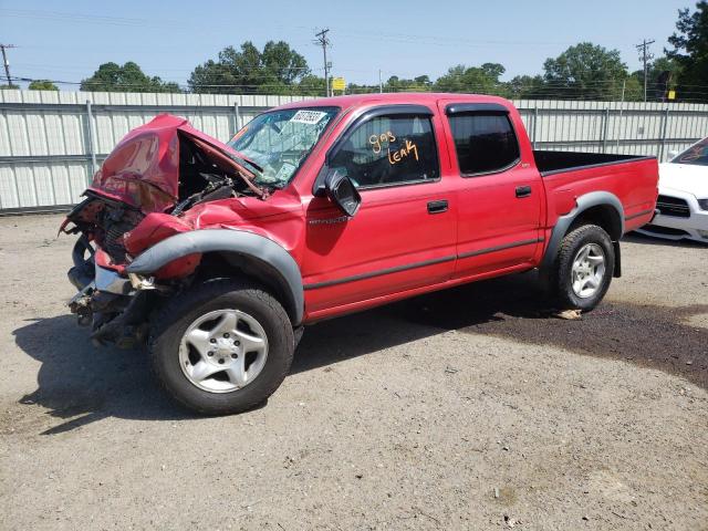 5TEGN92N71Z851162 - 2001 TOYOTA TACOMA DOUBLE CAB PRERUNNER RED photo 1