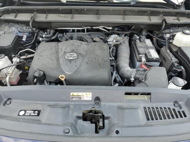 5TDGZRAH8MS050287 - 2021 TOYOTA HIGHLANDER XLE 蓝色 照片 12