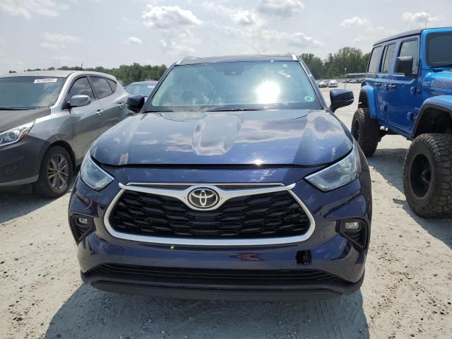 5TDGZRAH8MS050287 - 2021 TOYOTA HIGHLANDER XLE 蓝色 照片 5