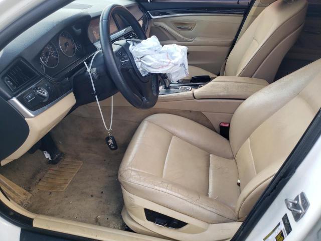 WBAFR7C57BC807453 - 2011 BMW 535I I WHITE photo 7