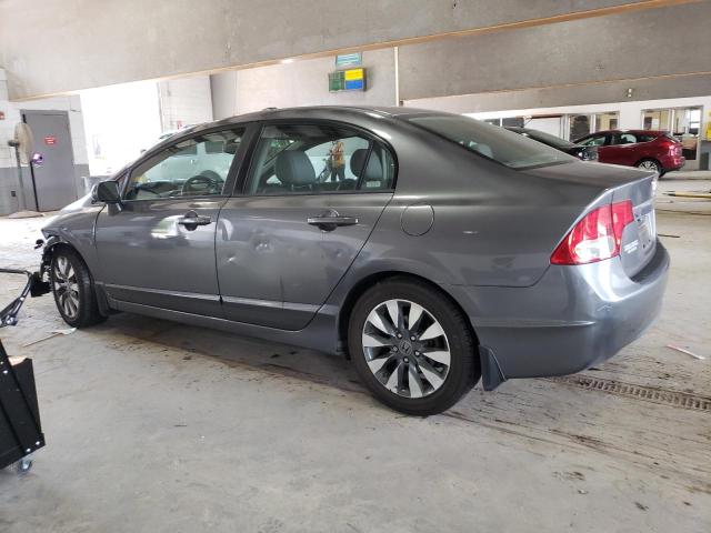 2HGFA16929H351389 - 2009 HONDA CIVIC EXL ნაცრისფერი ფოტო 2
