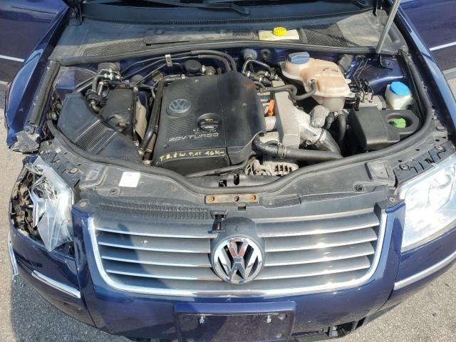 WVWMD63B54P051139 - 2004 VOLKSWAGEN PASSAT GL BLUE photo 11