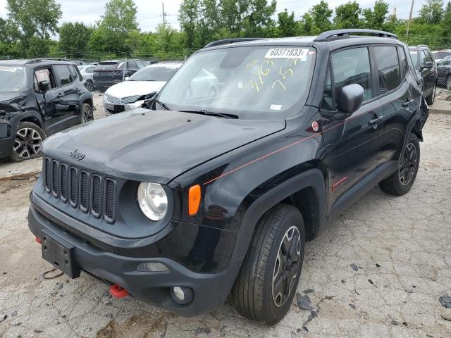 ZACCJBCT0FPB72740 - 2015 JEEP RENEGADE TRAILHAWK BLACK photo 1