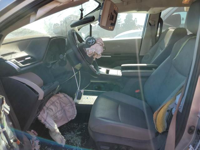 5TDJRKEC4NS087334 - 2022 TOYOTA SIENNA XLE ვერცხლისფერი ფოტო 7