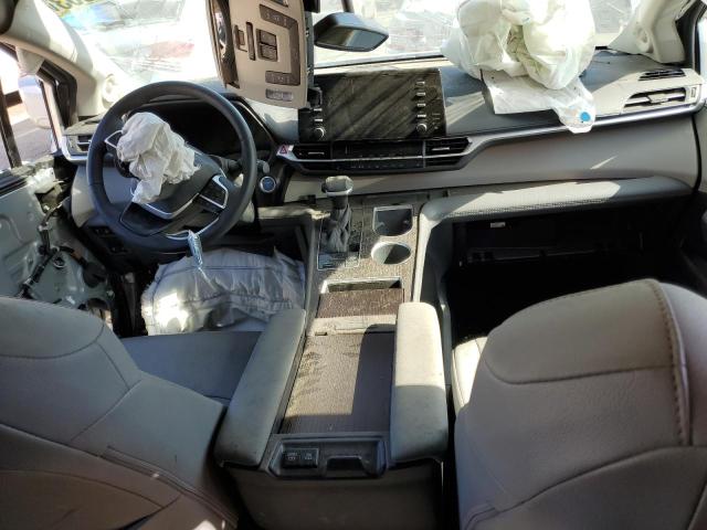 5TDJRKEC4NS087334 - 2022 TOYOTA SIENNA XLE ვერცხლისფერი ფოტო 8