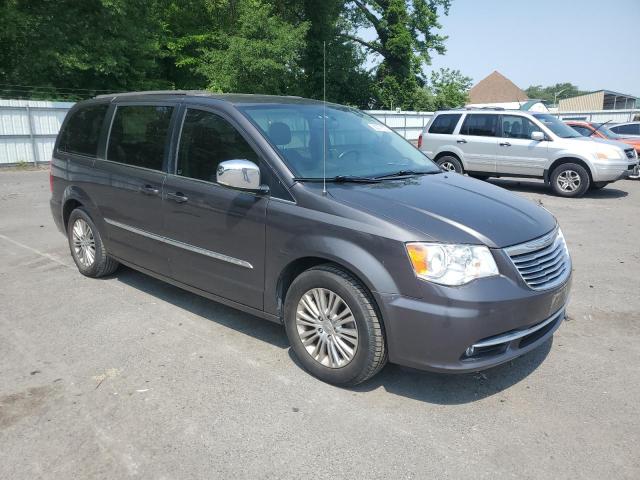2C4RC1CGXFR601072 - 2015 CHRYSLER TOWN & COU TOURING L GRAY photo 4