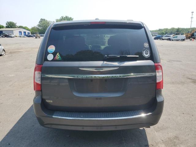 2C4RC1CGXFR601072 - 2015 CHRYSLER TOWN & COU TOURING L GRAY photo 6