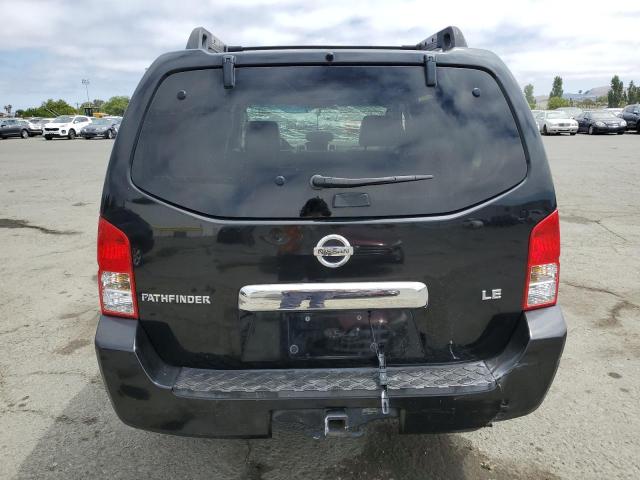 5N1AR18U96C638242 - 2006 NISSAN PATHFINDER LE BLACK photo 6