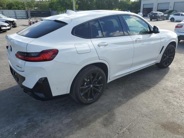 5UX33DT0XP9P79063 - 2023 BMW X4 XDRIVE30I WHITE photo 3