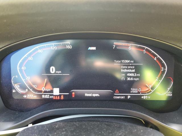 5UX33DT0XP9P79063 - 2023 BMW X4 XDRIVE30I WHITE photo 9