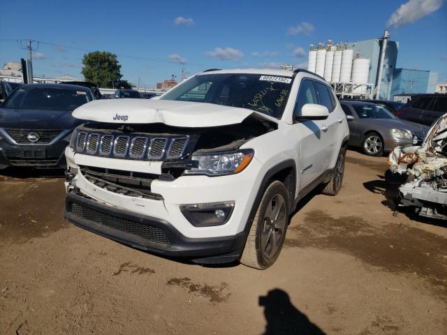 3C4NJDBB9HT656138 - 2017 JEEP COMPASS LATITUDE WHITE photo 2