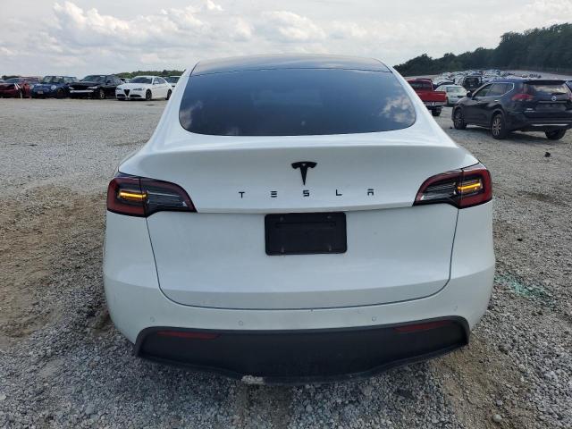 5YJYGDED4MF103110 - 2021 TESLA MODEL Y თეთრი ფოტო 6