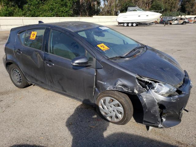 JTDKDTB32F1103347 - 2015 TOYOTA PRIUS C GRAY photo 4