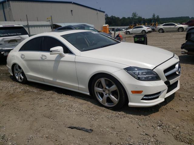 WDDLJ7DB2DA077358 - 2013 MERCEDES-BENZ CLS 550 WHITE photo 4